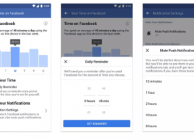 فیسبوک و اینستاگرام مدیریت زمان در اپلیکیشن خود را به شما می‌سپارند